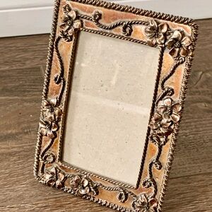 Vintage Barron Pewter Picture Frame 4.5/6 In